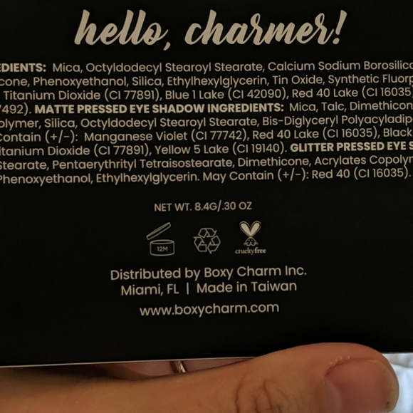 Sold locally Boxy Charm Eyeshadow palette - Picture 6 of 6